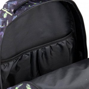 Рюкзак молодежный, GoPack 162, 44x32x18 см, эргономичная спинка, Crazy