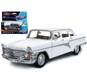 Autogrand. ГАЗ-13 Чайка арт.49514W-RUS белая 1:43