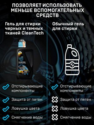 SALTON CleanTech Гель для стирки черных тканей, 750 мл