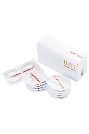 ПРЕЗЕРВАТИВЫ ПОЛИУРЕТАНОВЫЕ SAGAMI ORIGINAL 001 №10