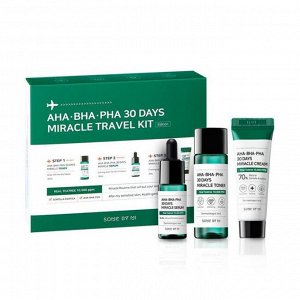 Some By Me Дорожный набор для проблемной кожи AHA/BHA/PHA 30Days Miracle Travel Kit 3