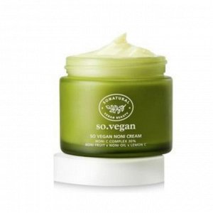 So natural So Vegan Noni Cream 70мл Веганский крем с нони