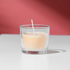 Свеча ароматическая в стакане АЛАНИЯ "Французкая ваниль"