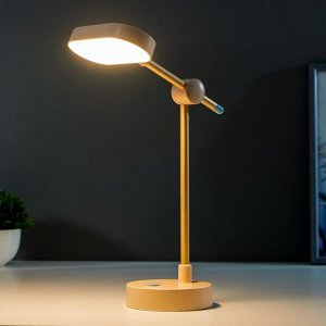 Лампа настольная сенсорная 16484/1PK LED 3,5Вт USB АКБ розовый 10х12х37,5 см