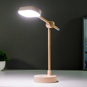 Лампа настольная сенсорная 16484/1PK LED 3,5Вт USB АКБ розовый 10х12х37,5 см