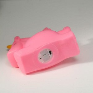 Фигурка световая RISALUX «Единорожка», LED-ночник, от батареек 3xLR44, 6.5x14.8x10.5 см, МИКС