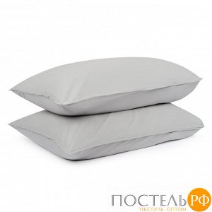 Комплект постельного белья серого цвета из органического стираного хлопка из коллекции Essential 150х200 см