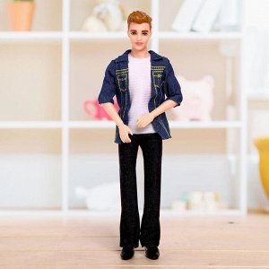 Кукла модель «Кен» в костюме, шарнирный