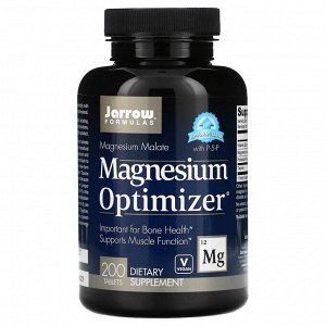 Jarrow Formulas, Magnesium Optimizer, 200 таблеток