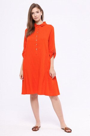 Платье Оранжевый