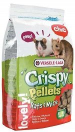 VERSELE-LAGA корм для крыс и мышей Crispy Pellets Rats &amp; Mice гранулированный 1 кг