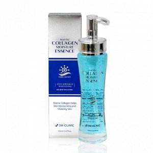 3W CLINIC Marine Collagen Moisture Essence Эссенция с морским коллагеном 150мл