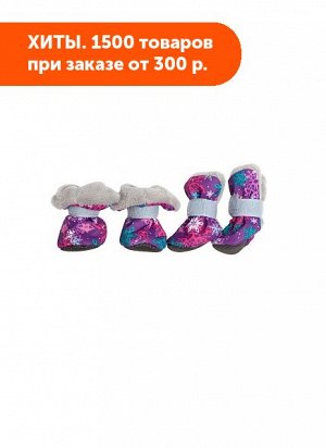 OSSO Ботинки на меху для собак Эва р M 5*4,5*9, цвет в ассортименте