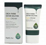 Farm Stay Cica Farm Nature Solution Sun Cream 50гр Успокаиваюий солнцезащитный крем с центеллой