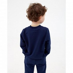 Толстовка KAFTAN Basic line 32 (110-116 см), индиго