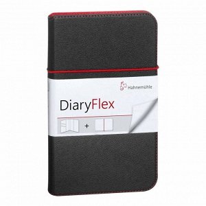Белая бумага, Блокнот для записей, набросков "DiaryFlex" А6,  80 листов, 100 г/м, Hahnemuhle