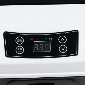 Холодильник автомобильный 15 л, 12/24/220 В, 68 Вт, -10/+65°С, LED дисплей