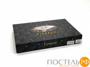 Скатерть FINEZZA " Buket " 160*230 круж и салф 8 шт. М 745 бежевый