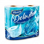 Deluxe Туалет бумага 3-хслойн 4рулона 19,4 м
