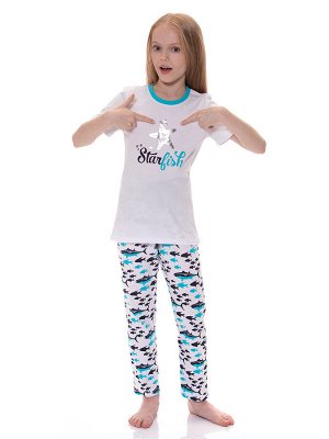 Пижама для девочек арт 11465