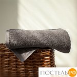 Полотенце однотон без бордюра Eleganta (Venera) 360 г/м2, 30х50 см (1121 серый)