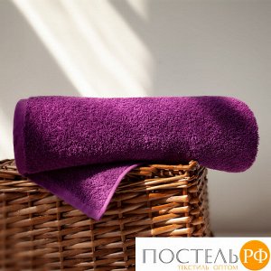 (1241) Полотенце однотон без бордюра Eleganta (Venera) 360 г/м2, 50х80 см (1241 фиолетовый)