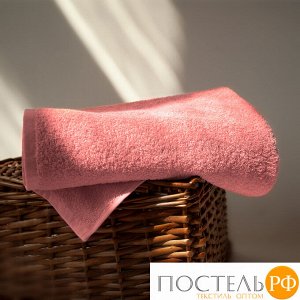 (4252) Полотенце однотон без бордюра Eleganta (Venera) 360 г/м2, 50х80 см (4252 персиковый)