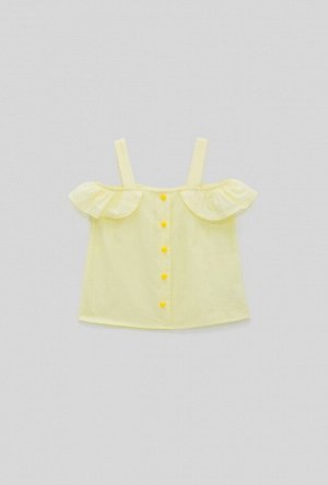 Блузка детская для девочек Topaz лимонный
