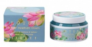 Крем глубоко увлажняющий с экстрактом лотоса Lotus flower moisture cream Jiggot 100 мл.