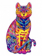 Пазл из дерева &quot;Кошка&quot;
