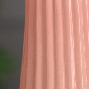 Ваза настольная "Секвойя", розовая, керамика, 30 см