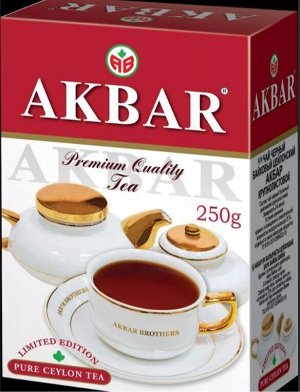 Чай АКБАР Akbar листовой черный MOUNTAIN FRESH, 250 г