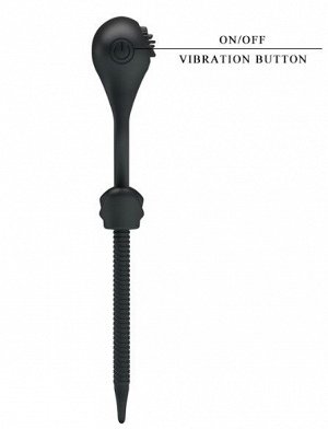 Кольцо эрекционное с вибрацией Curitis. цвет чёрный, силикон ABS