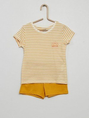 Короткая пижама Eco-conception