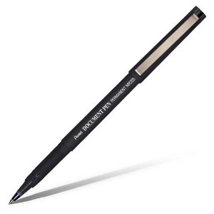 Роллер "Pentel Document Pen" 0.5мм одноразовый, черный арт. MR205-A