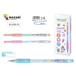 Ручка шарик.&quot;Mazari Dessert Smart ink&quot; 0.6 мм игольч. на масл.основе, синяя 1/12 арт. M-5728-70