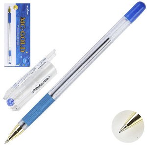Ручка шарик "MC Gold" 0.5мм синяя (штрих код) (1/12/144/1728) арт. BMC-02