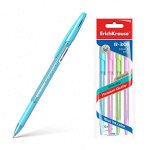 Ручка шарик &quot;ErichKrause Spring Stick&amp;Grip R-301&quot; 0.7мм синяя в упак. 4шт. арт. ЕК-42750