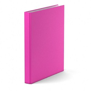Папка 2 кольца 35мм картон "ErichKrause Neon" розовый 1/4 арт. ЕК-39059