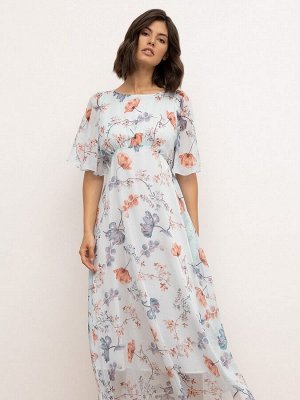 EMKA Платье с цветочным принтом PL1223/aquarelle