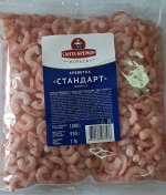 КРЕВЕТКИ 1кг/ШТ, вар-морож, очищенные Стандарт 200/300,Санта Бремор, 1кг/пакет