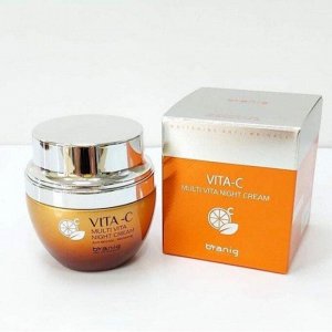 Branig Vita-C Multi Vita Night Cream Ночной витаминный крем для лица, 50 гр