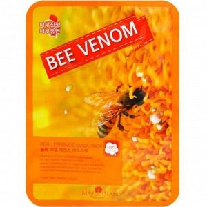 May Island Real Essense Bee Venom Mask Pack Тканевая маска для лица с экстрактом пчелинного яда, 25мл