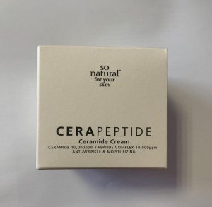 So Natural Cera Peptide Ceramide Cream Пептидный крем для зрелой кожи, 50 мл