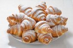 Круассан без начинки, Премиум, 85гр/шт, 50шт/кор, 4,25кг/кор, СЫРОЙ, изд.слоен. дрож. для Выпечки