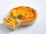 Киш с КУРИЦЕЙ, 95гр, 32шт/кор, 3,04кг/кор, п/ф х/б сдобный замороженный