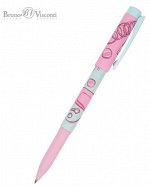 Ручка шариковая 0.7 мм &quot;FreshWrite.Life Style. Pink dream&quot; синяя 20-0214/81 Bruno Visconti {Китай}