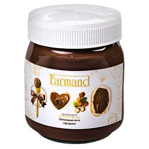 Шоколадная паста FARMAND с фундуком 330 г 1 уп.х 12 шт.