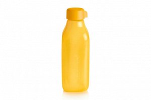 Эко-бутылка 500 мл оранжевая кв. Tupperware®.
