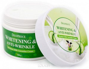 Увлажняющий крем с экстрактом огурца Moisture Milk Cucumber Cream